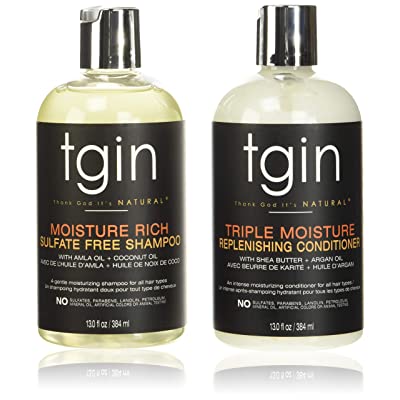 Buy tgin Moisturizing Shampoo & Conditioner Duo For Natural Hair - Dry Hair  - Curly Hair Online in Vietnam. B00IV0ZI1M